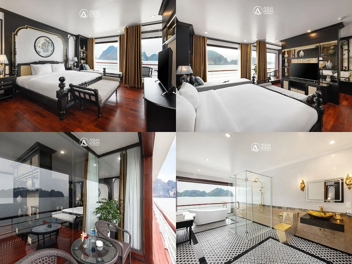 Aqua Queen Suite Cabin