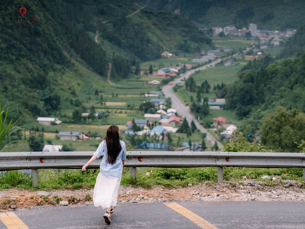 Phố Cáo nhìn từ phía trên