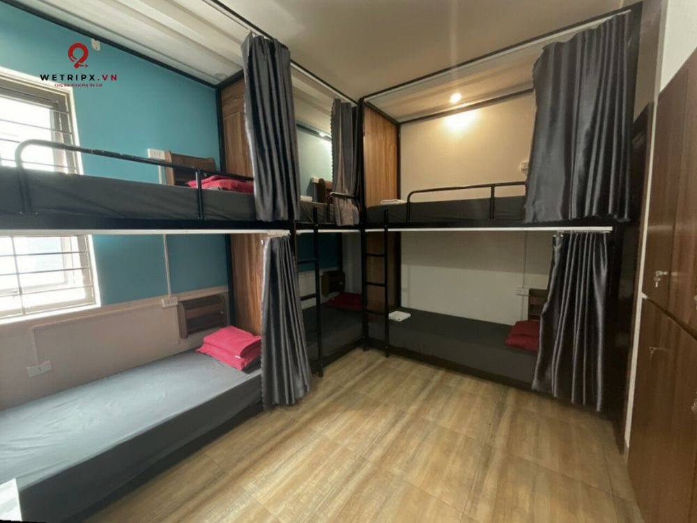 phòng dorm nghỉ tạm