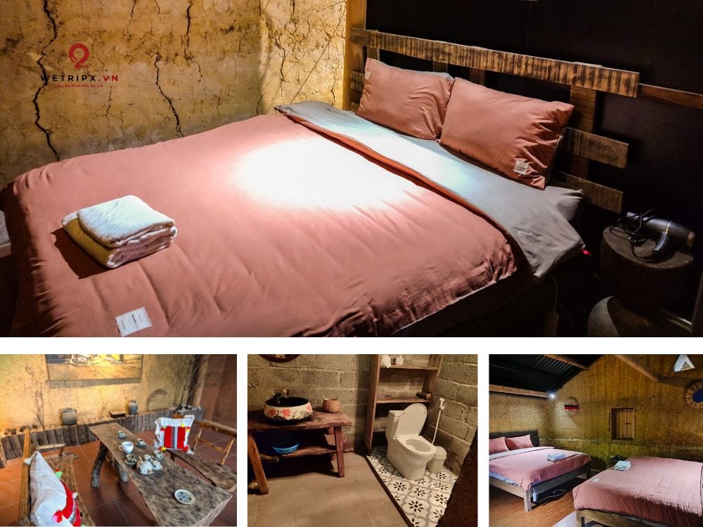 phòng nghỉ tại lô lô chải 