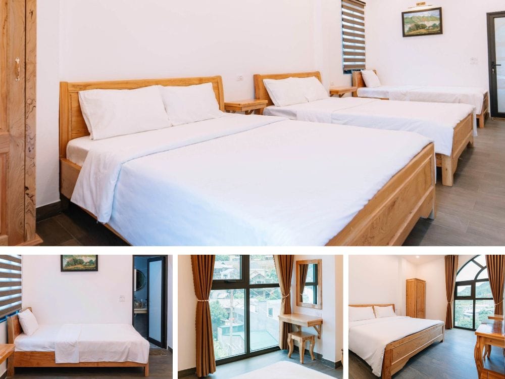 phòng nghỉ tại thị trấn đồng văn