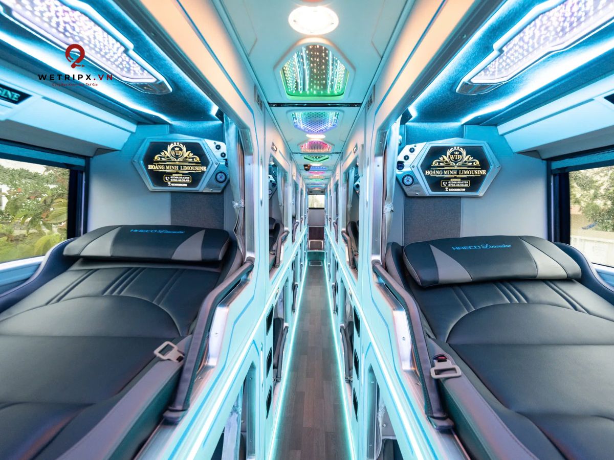 Phong Nha to Hoi An VIP Cabin Sleeper Bus | Daily Departures & Comfortable Private Cabins 4 Phong Nha to Hoi An VIP Cabin Sleeper Bus | Daily Departures & Comfortable Private Cabins - Image 4