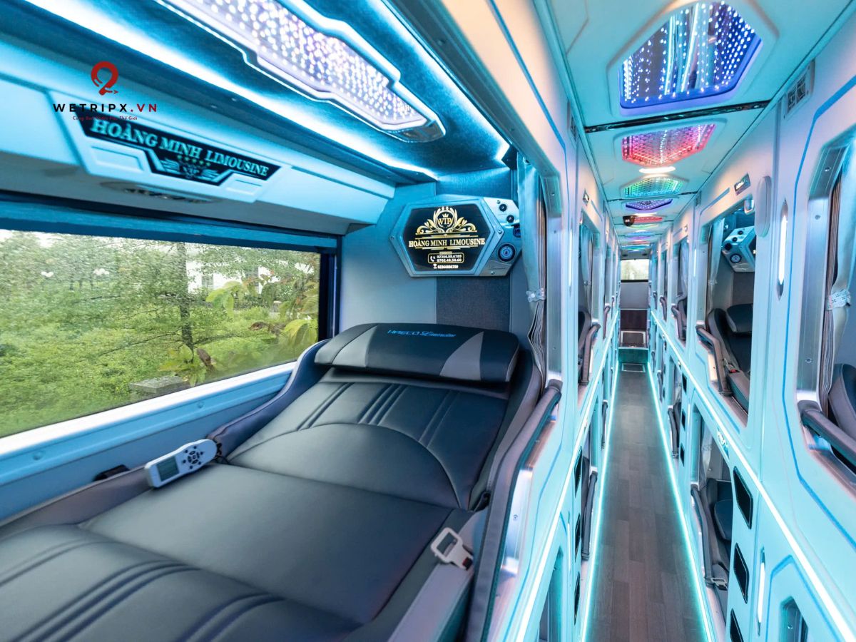 Phong Nha to Hoi An VIP Cabin Sleeper Bus | Daily Departures & Comfortable Private Cabins 2 Phong Nha to Hoi An VIP Cabin Sleeper Bus | Daily Departures & Comfortable Private Cabins - Image 2