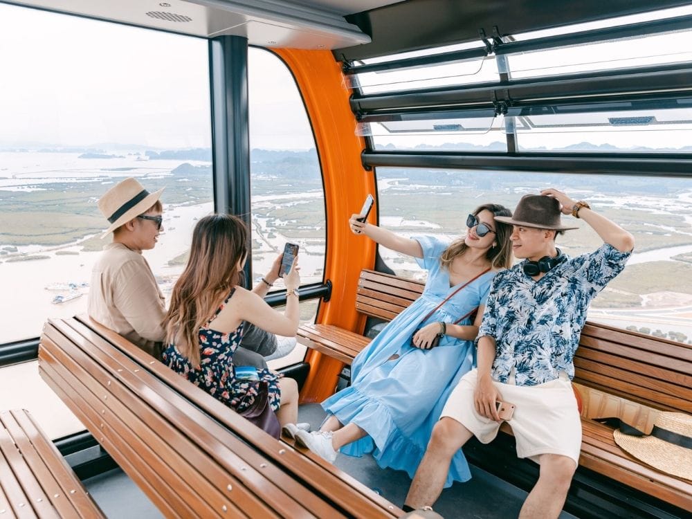Xe Hà Nội đi Cát Bà đi cáp treo