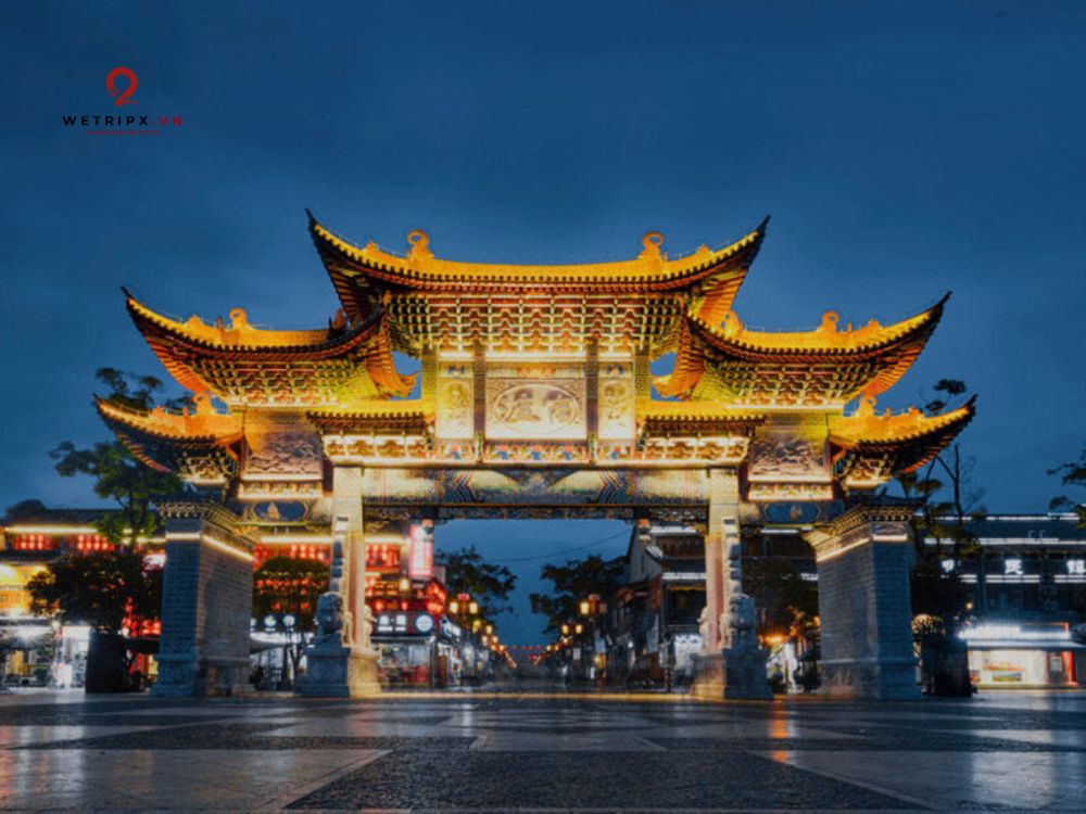 Côn Minh về đêm 