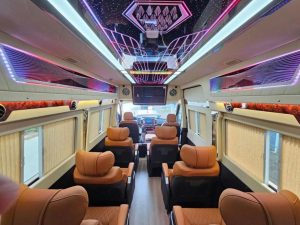 Hanoi – Ninh Binh Limousine VIP 11-Seat Service Door-to-door pick-up & drop-off, departures every hour 11 hanoi ninh binh vip limousine