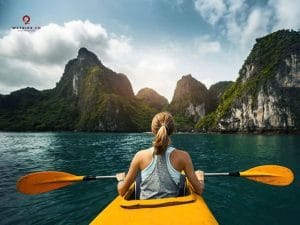 chèo kayak vịnh lan hạ