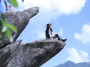 Mỏm Cá Heo Tà Xùa - Một tuyệt tác thiên nhiên giữa núi rừng Tây Bắc