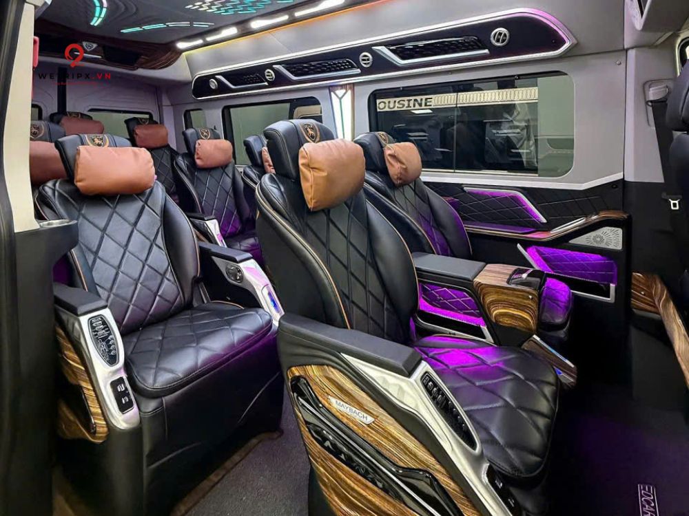 Xe Limousine Hà Nội - Tà Xùa | Hạng Vip 11 chỗ có ghế massage 1 xe hà nội tà xùa